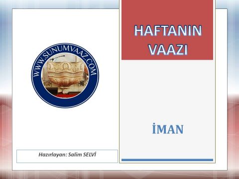 VAAZ: İMAN