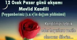 MEVLİT KANDİLİ PROGRAMI SUNUMLARI